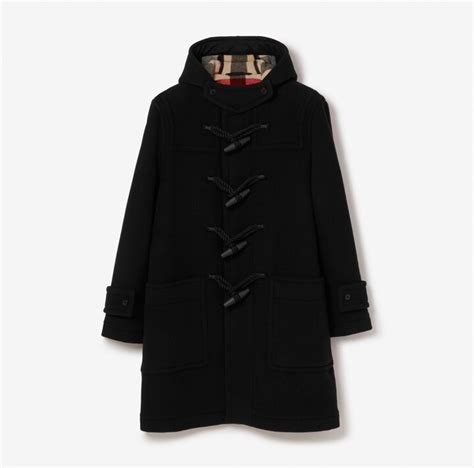 burberry wool blend duffle coat|burberry duffle coat baby.